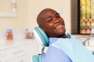 A man at his dental visit.